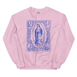 Our Lady of Guadalupe Unisex Crew Neck Sweatshirt