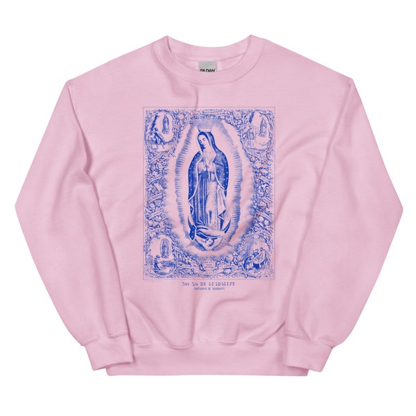 Notre-Dame de Guadalupe Unisexe Crew Neck Sweatshirt