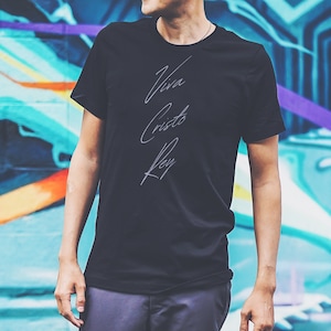 Viva Cristo Rey Cotton Tee