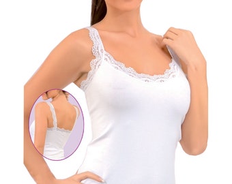 dressy white camisole