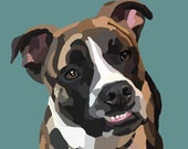 Custom Digital Pet Portrait