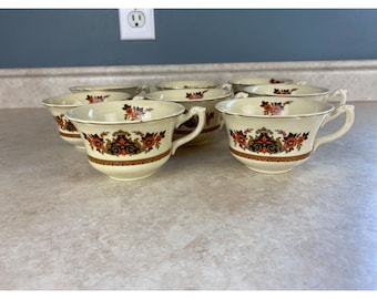 Wedgewood & Co. England Vintage Frontenac Tea/Coffee Cup Lot Of 8