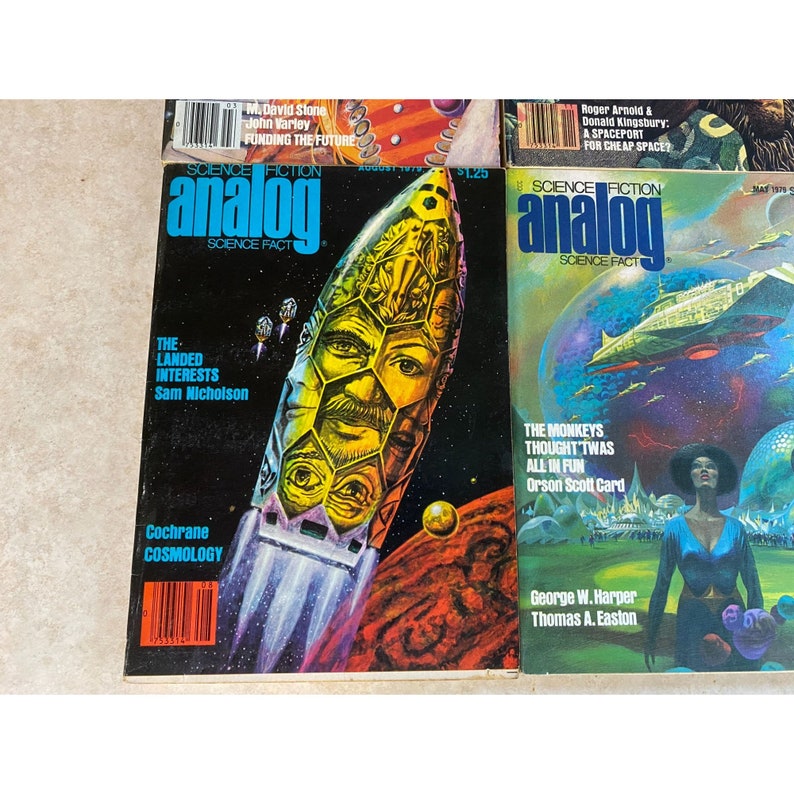 Analog Science Fiction 1979 Magazines Lot Of 10 image 7