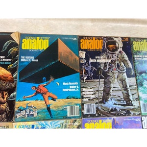 Analog Science Fiction 1979 Magazines Lot Of 10 image 3