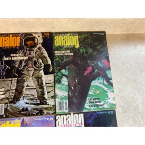 Analog Science Fiction 1979 Magazines Lot Of 10 image 4
