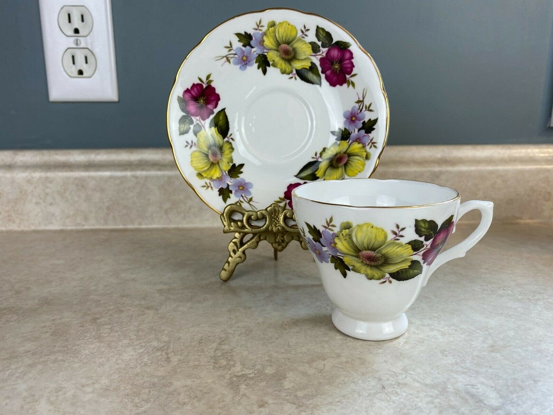 Royal Sutherland Fine Bone China Staffordshire England Tea Etsy