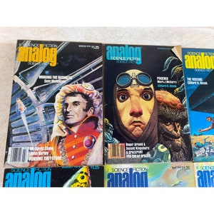 Analog Science Fiction 1979 Magazines Lot Of 10 image 2