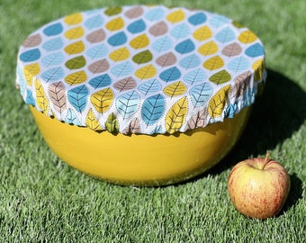 Reusable Cotton Bowl Covers with Elastic  | XLarge Size 24-27cm | Eco Friendly | Food Storage | Dish Storage