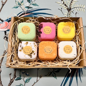 Aromatherapy Shower Steamers UK Hand Made | NEW 50g Steamers | Set of 9 l Set of 6 | Set of 4 | Shower Bombs | Aromatherapy