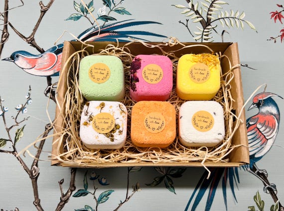 Handmade Aromatherapy Shower Steamers | Essential Oil Blends, UK Made (Set of 4, 6, or 9)
