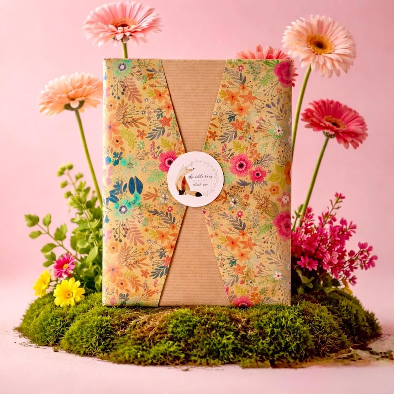 100% Natural Beeswax food Wraps -Choose Wrap Size - Set - Keep wrap tube- Roll, Eco Friendly gifts image 10