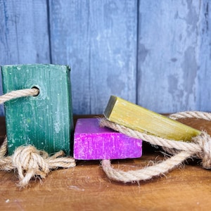 Soap Bar on a Rope | Hand made soap bar | Soap 150g