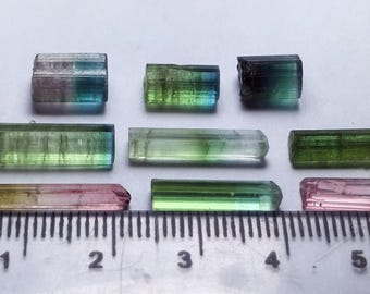 Multi Color Turmalin Wrapping Crystals