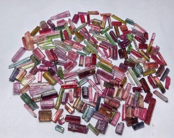 Multi Color Turmalin Kristalle für die Schmuckherstellung (210 cts)