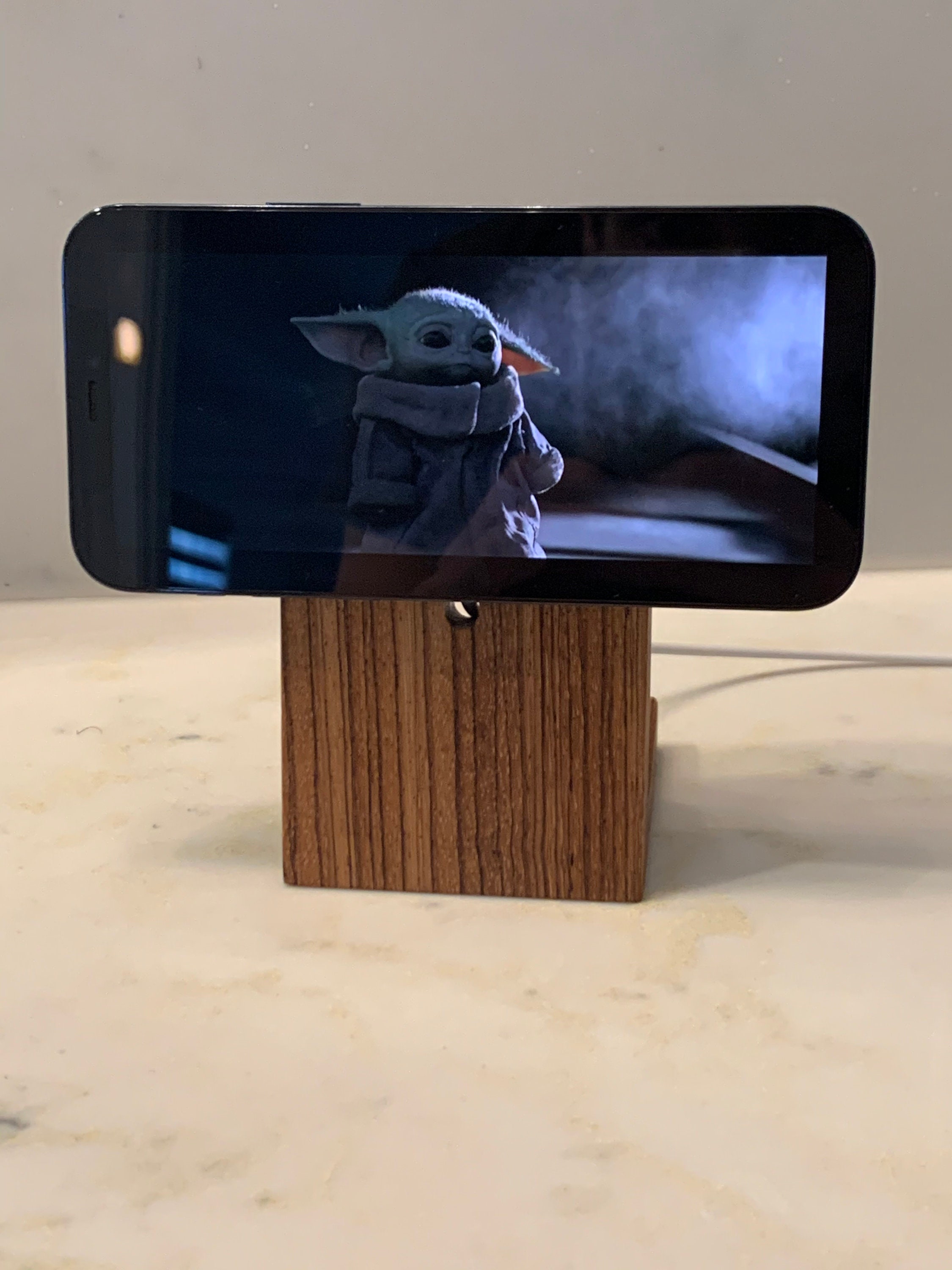 IPhone 12 Magsafe Charger Stand Hardwood Stand for iPhone 12 magsafe  Charger Not Included Birthday Gift New Phone Accessory 