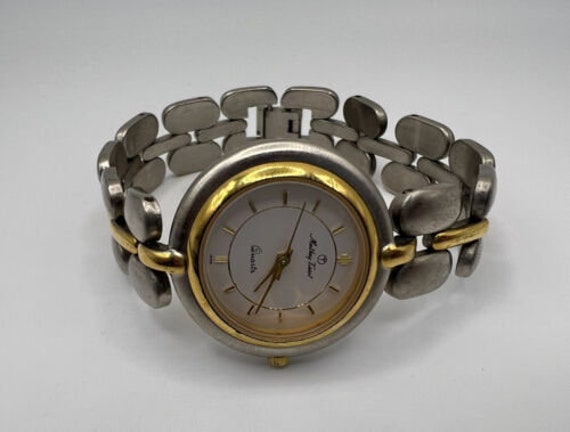Mathey-Tissot Unisex Two-Tone Watch Wristwatch - … - image 1