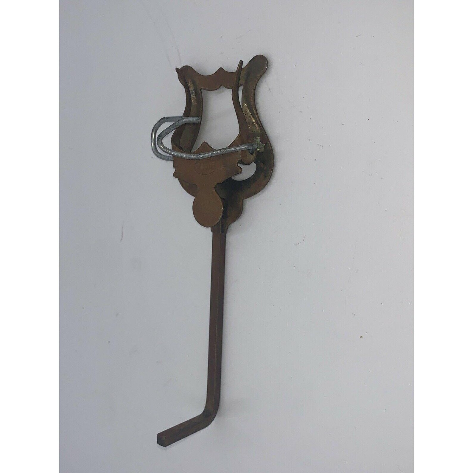 Vintage Lyre Shaped Sheet Music Holder Depose France Musical Etsy