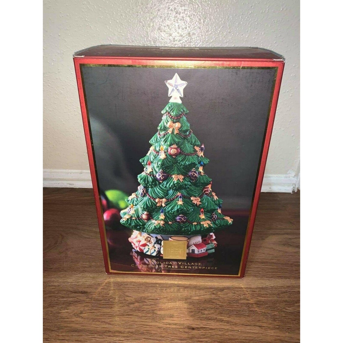 Lenox Holiday Village Musical Light Up Christmas Tree Etsy