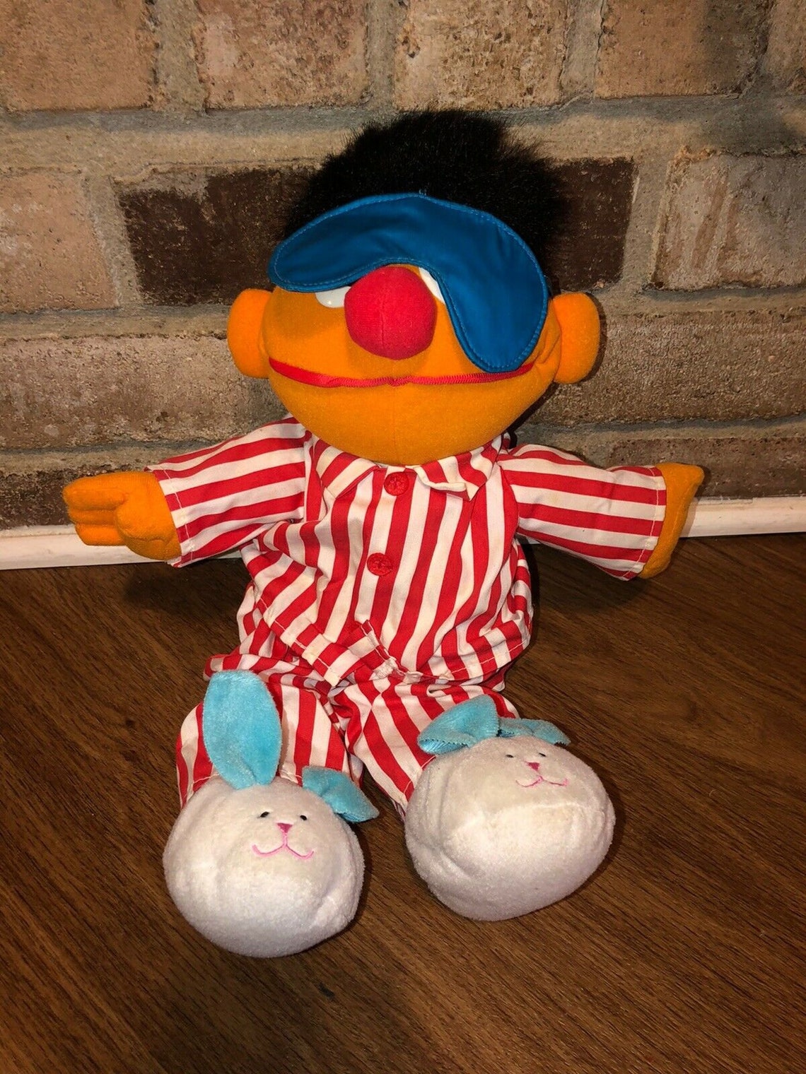 1996 TYCO Hablando Sleepy Time Snoring Ernie Plush Doll Etsy