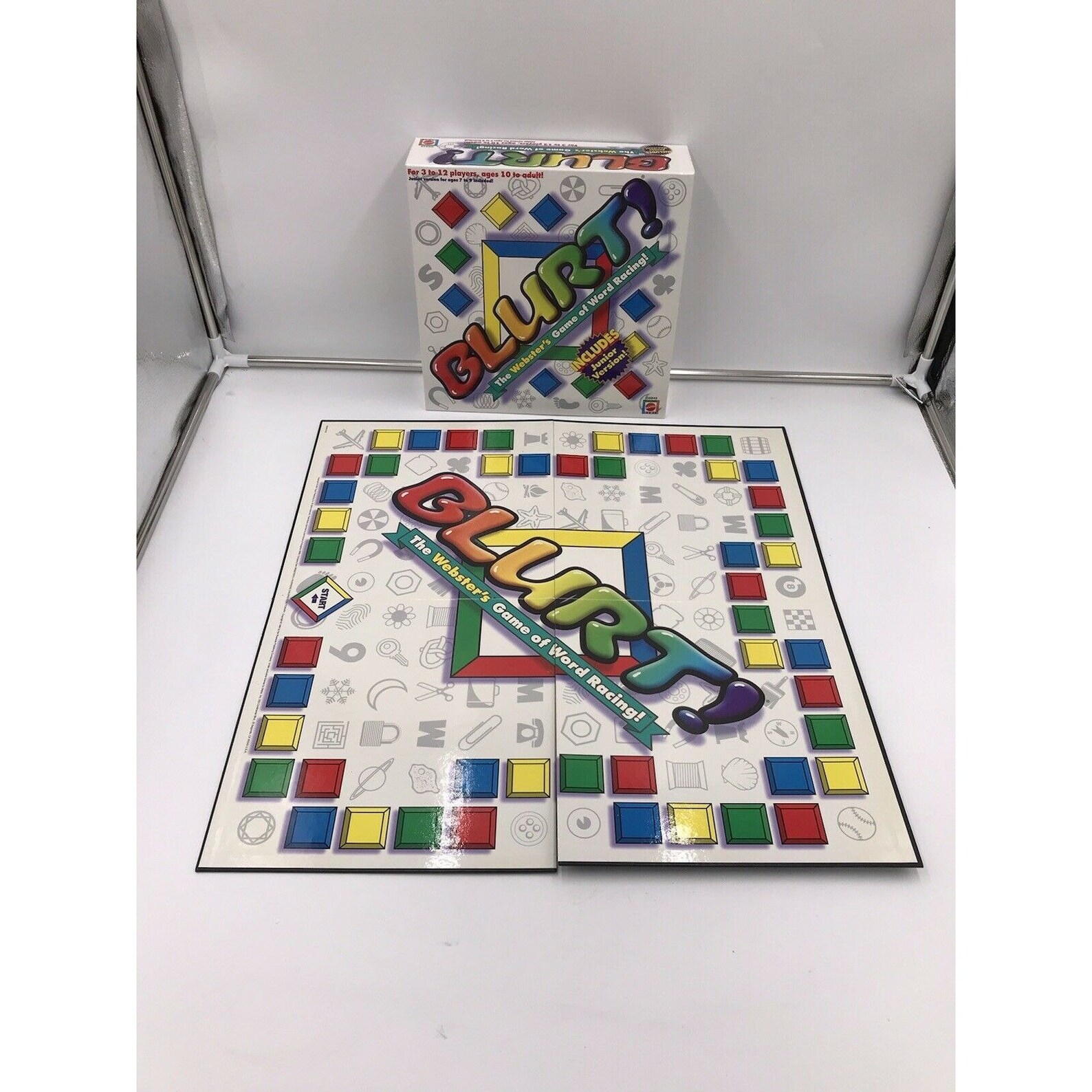 Blurt Board Game The Webster's Game of Word Racing | Etsy