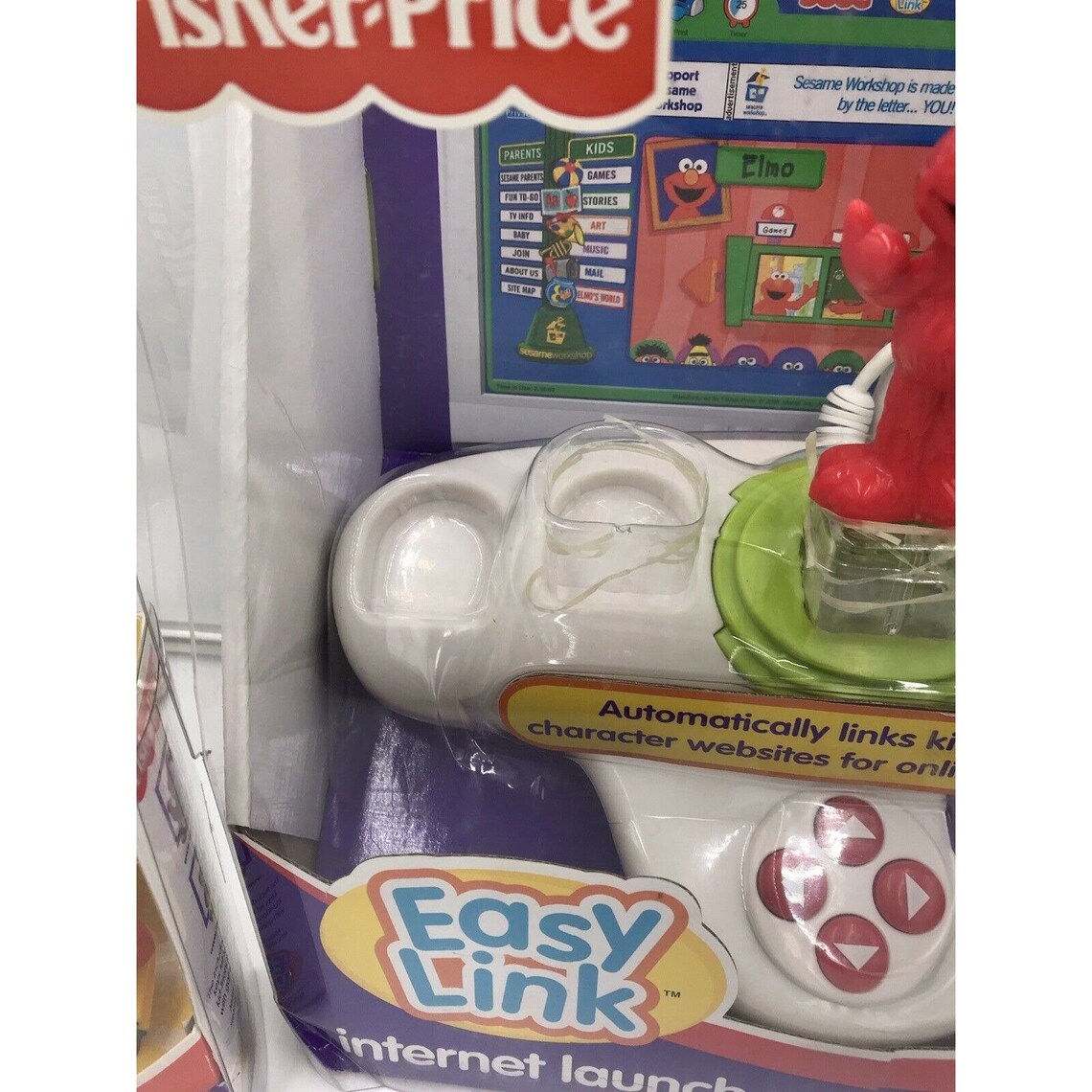 4 Fisher Price Easy Link Launch Pad Elmo Sesame Etsy