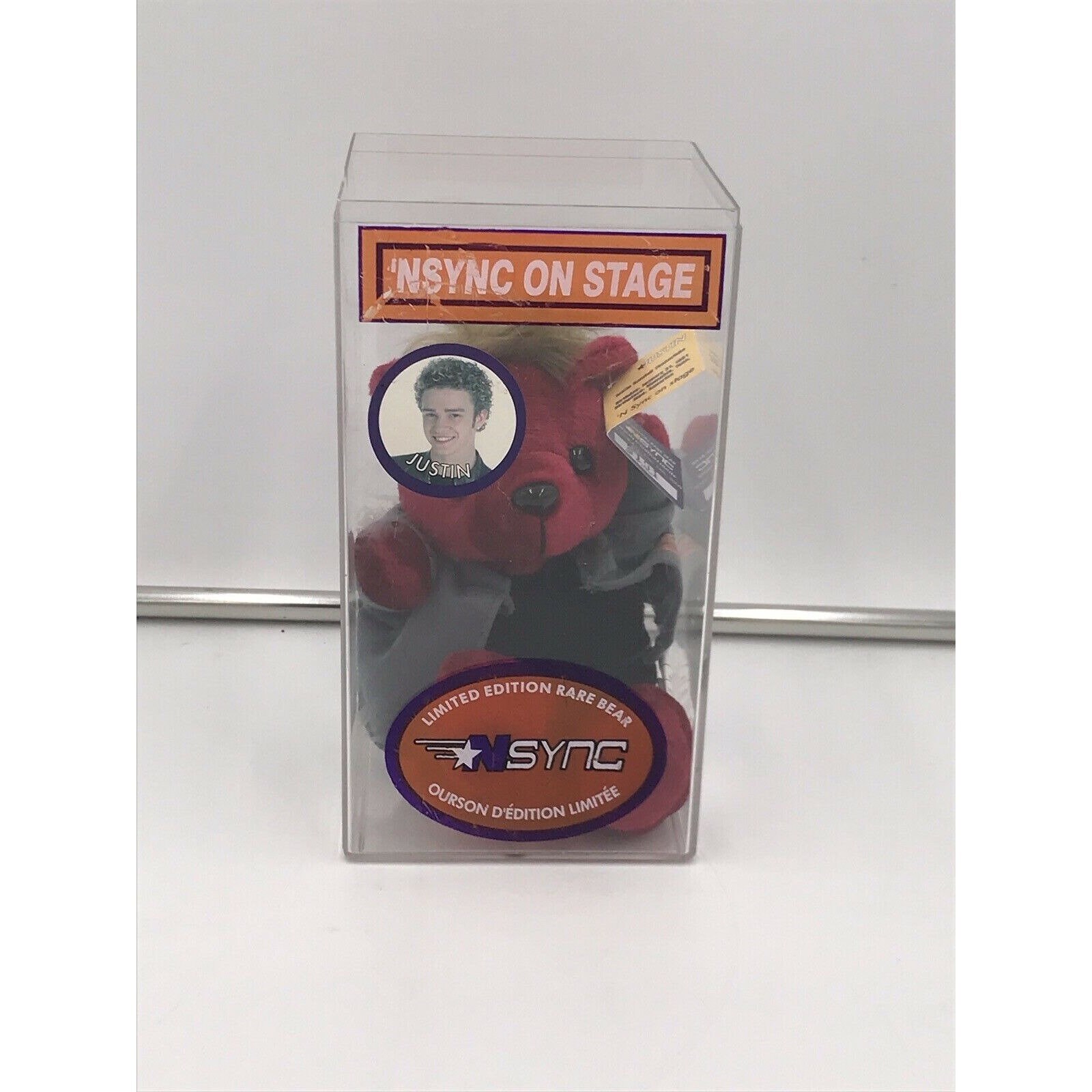 2000 Nsync Justin Timberlake Limited Edition Rare Bear - Etsy