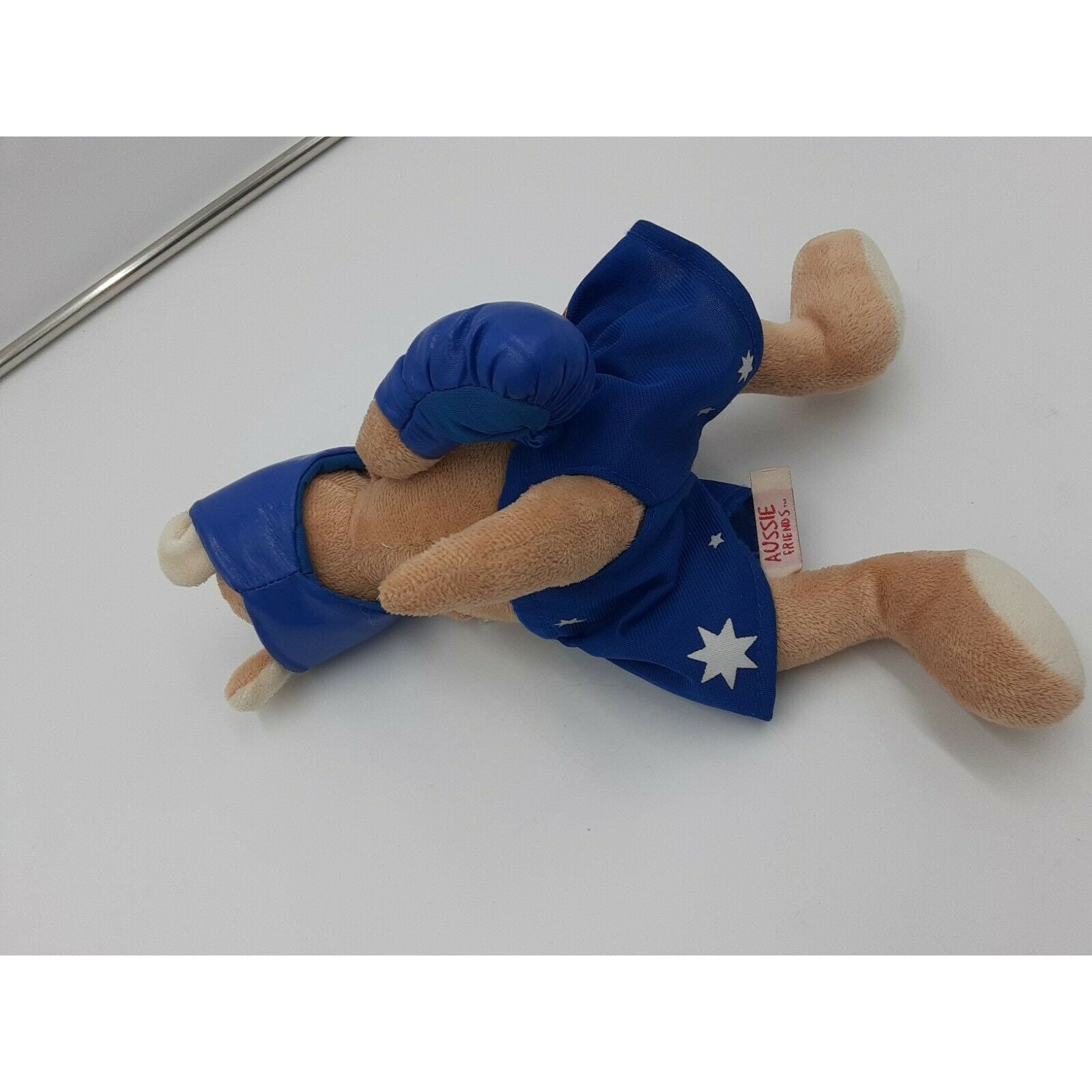 Aussie Friends British Boxer Boxing Kangaroo Plush Blue Helmet Etsy