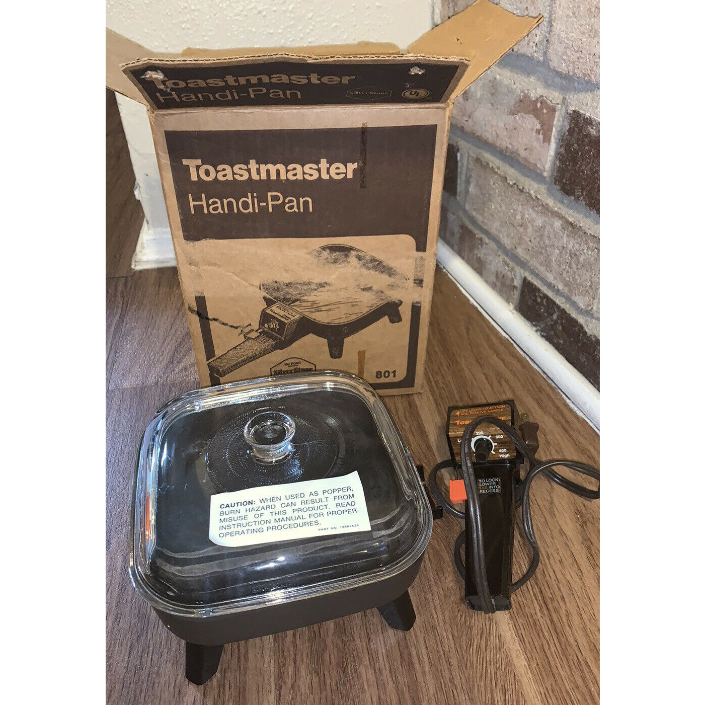 VTG Toastmaster Silverstone Electric Skillet Frying Pan Etsy