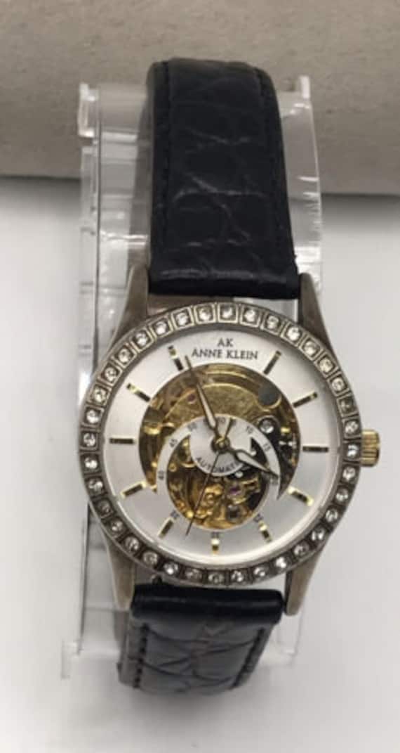 ANNE KLEIN Lady's Wristwatch WORKS Needs New Batte