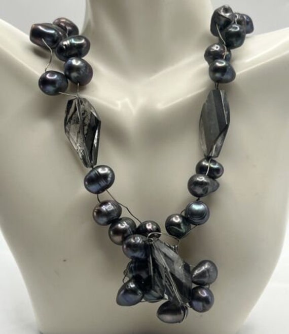 Genuine Tahitian Peacock Baroque Pearl 14-16mm Rut