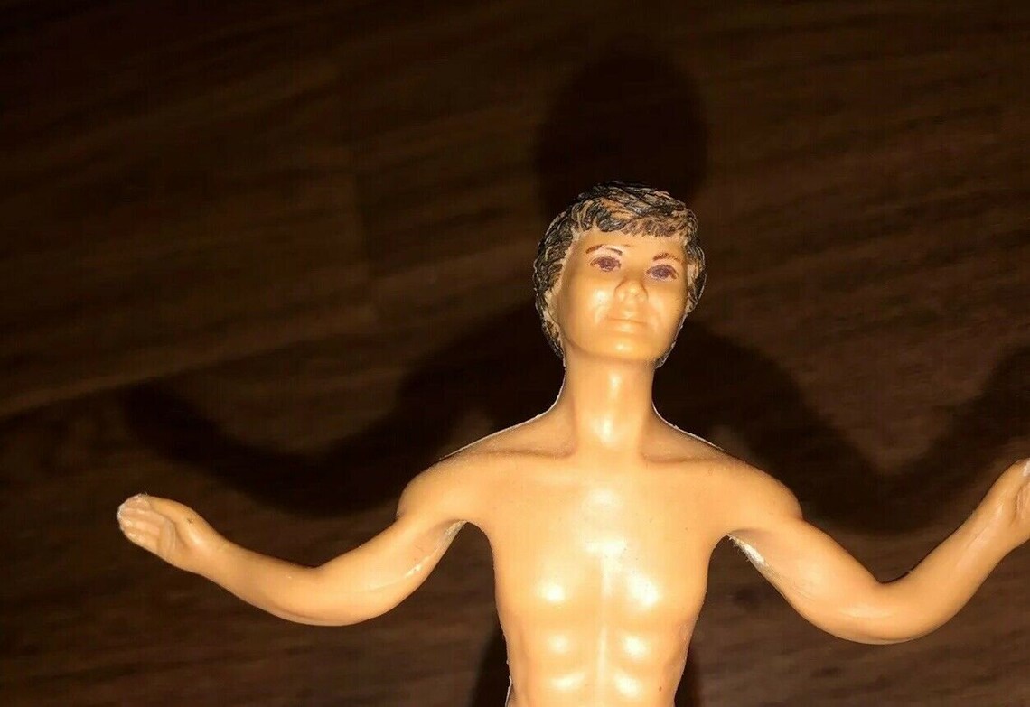 Ultra Rare Vintage Ken Doll Clone Barbie Doll Bendable Rubber Etsy