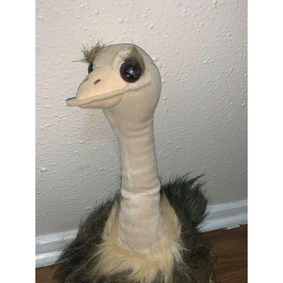large stuffed ostrich