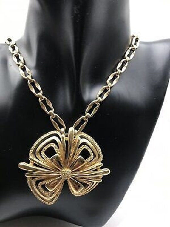 Monet RUNWAY Signed Vintage Necklace Chain Linked… - image 1