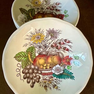 Set of 4 vintage Spode “Reynolds” fruit/dessert bowls