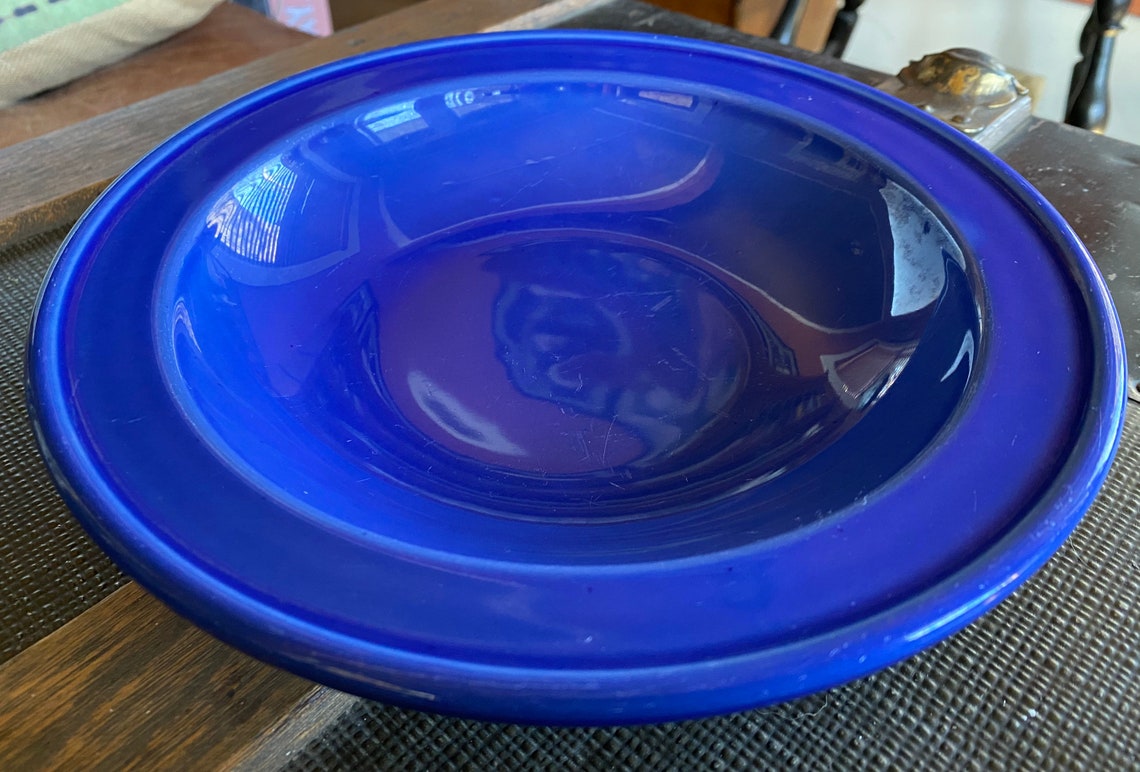 Beautiful Azure Blue Emile Henry Soup Bowl Etsy