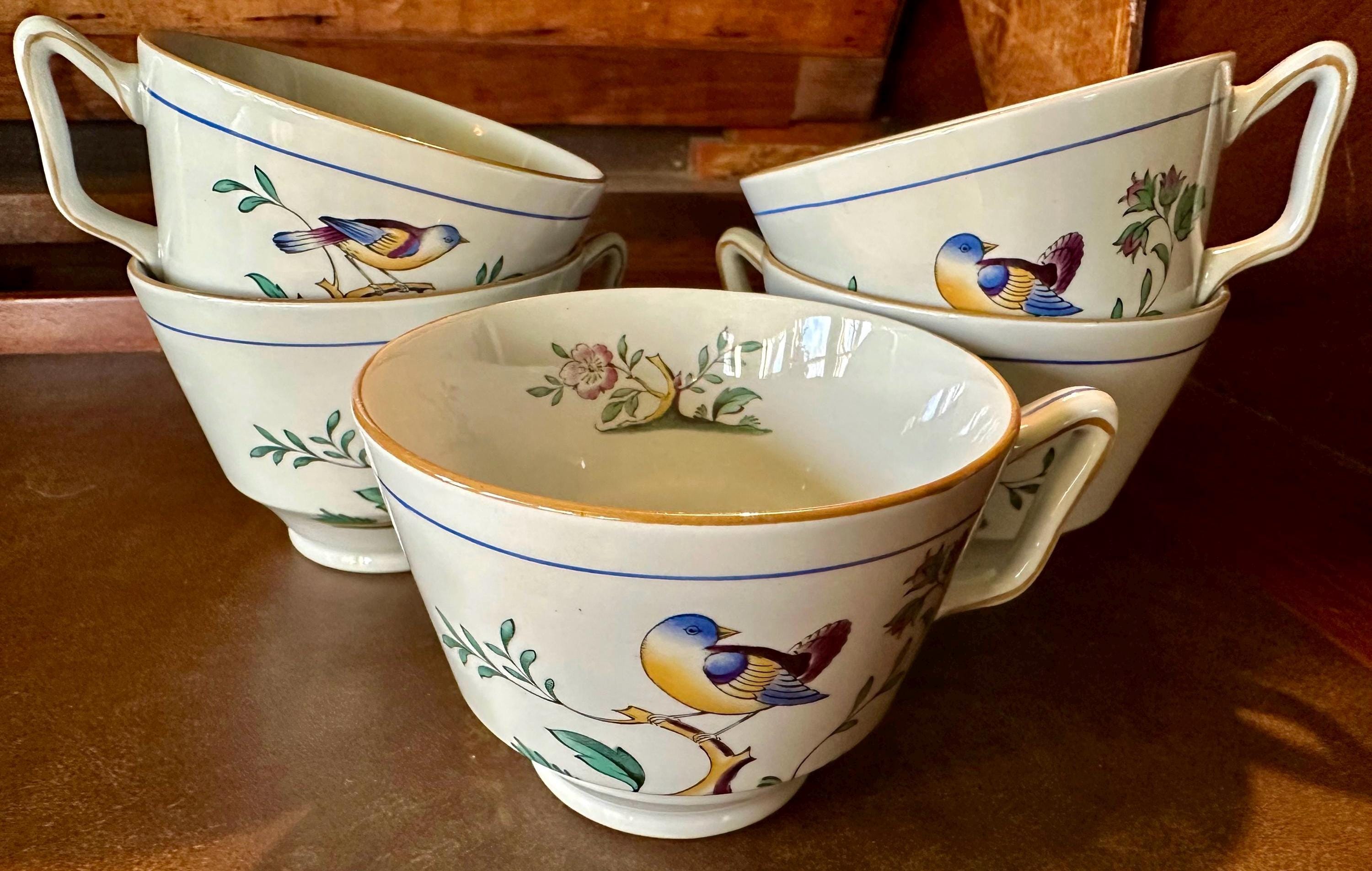 ブルーバード　陶器　シェイカー　昭和レトロ Spode Blue Bird - Etsy
