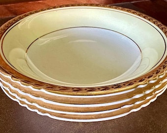 Vintage set of 4 John Maddock & Sons fruit/dessert bowls