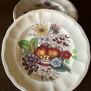 Set of 4 vintage 1951 Copeland Spode “Reynolds” bread/dessert plates