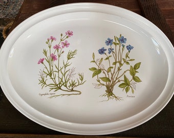 Vintage Portmeirion botanic serving platter