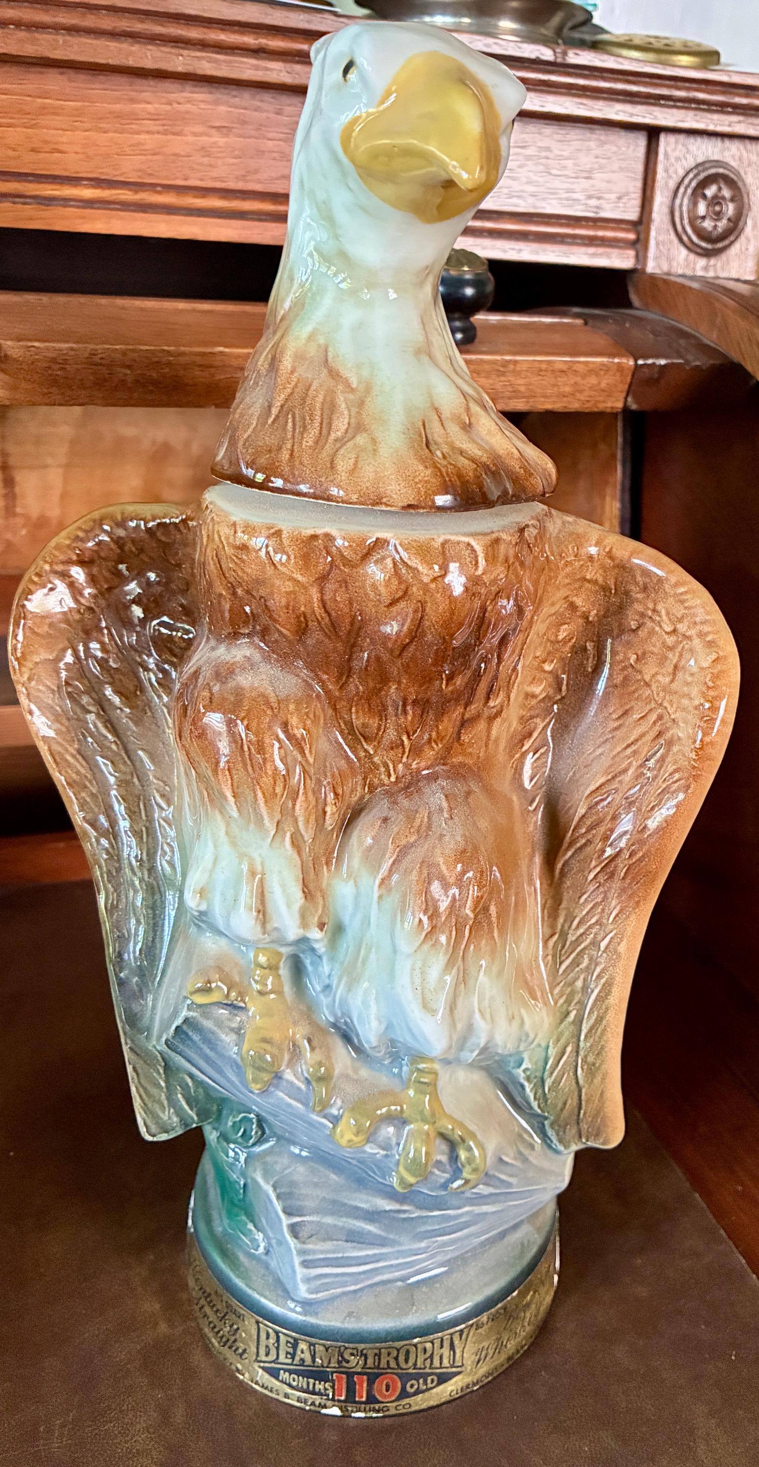 Jim Beam Eagle Whiskey Bottle - Etsy