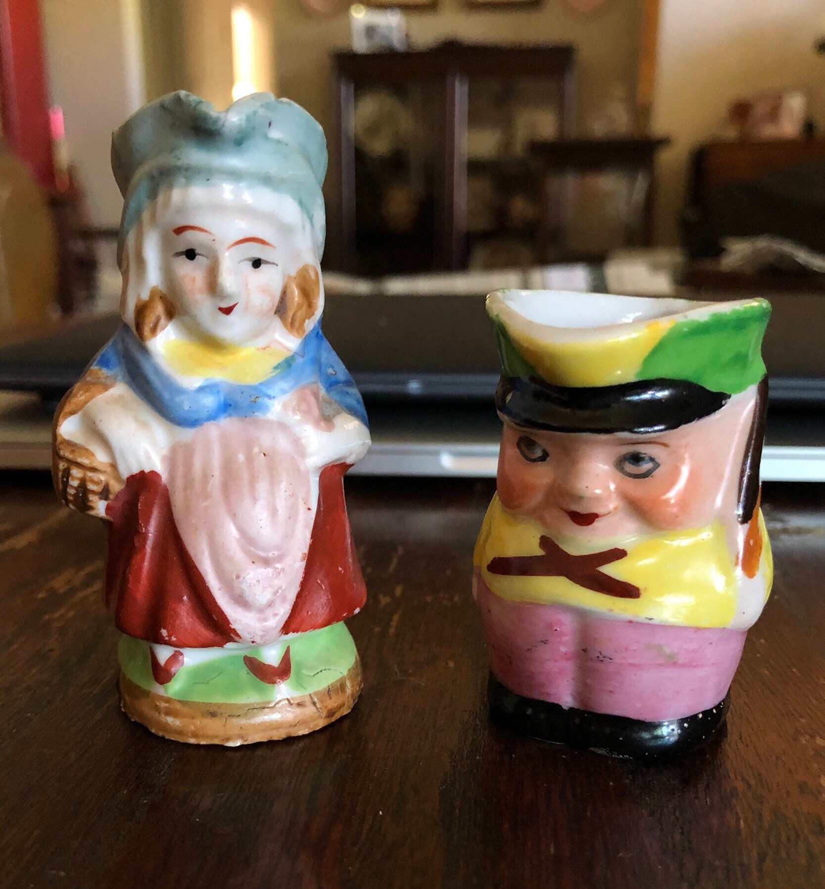 Cute pair of miniToby Jugs made in Occupied Japan Etsy