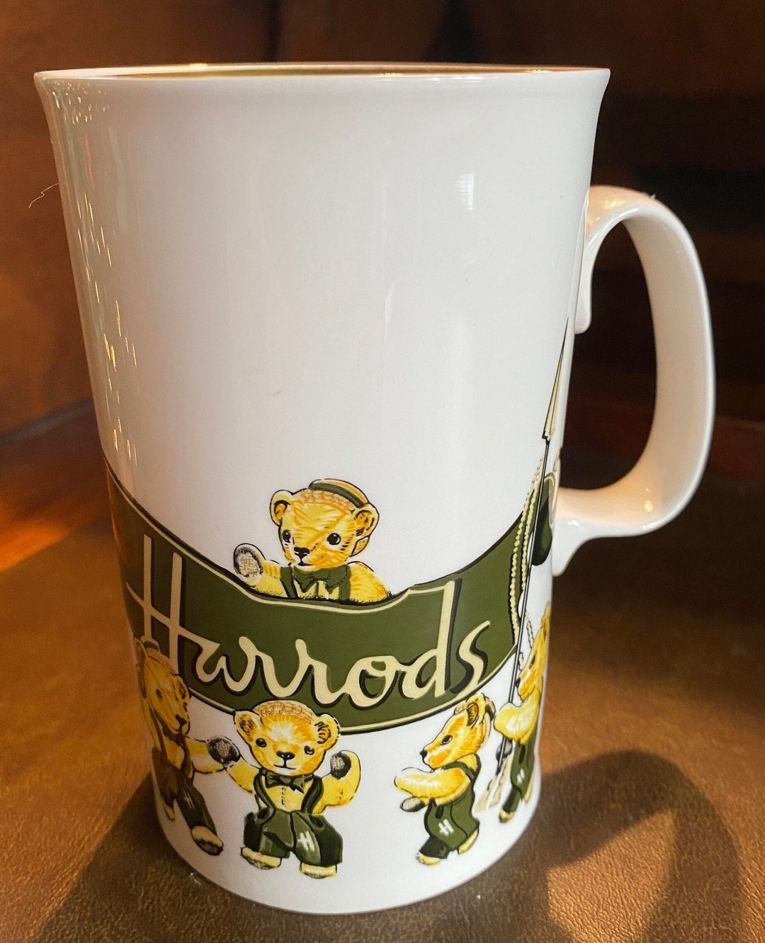 Vintage Dunoon Ceramics Clive Glover harrods Teddy Coffee/tea Mug Etsy
