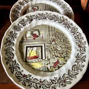Johnson Brothers Merry Christmas - Etsy
