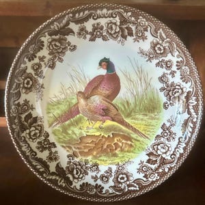 Spode “woodland” Pheasant Pasta Bowl