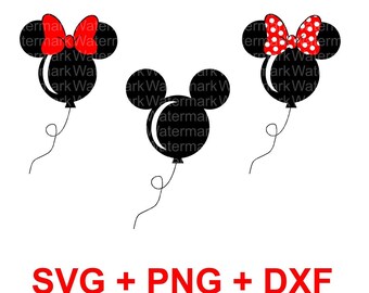 Download Mickey balloon svg | Etsy