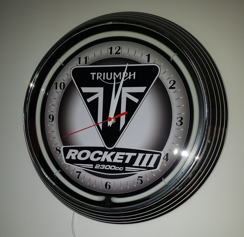 Wall Clock TRIUMPH ROCKET III 2300 cm 38 cm Wall Clock Etsy