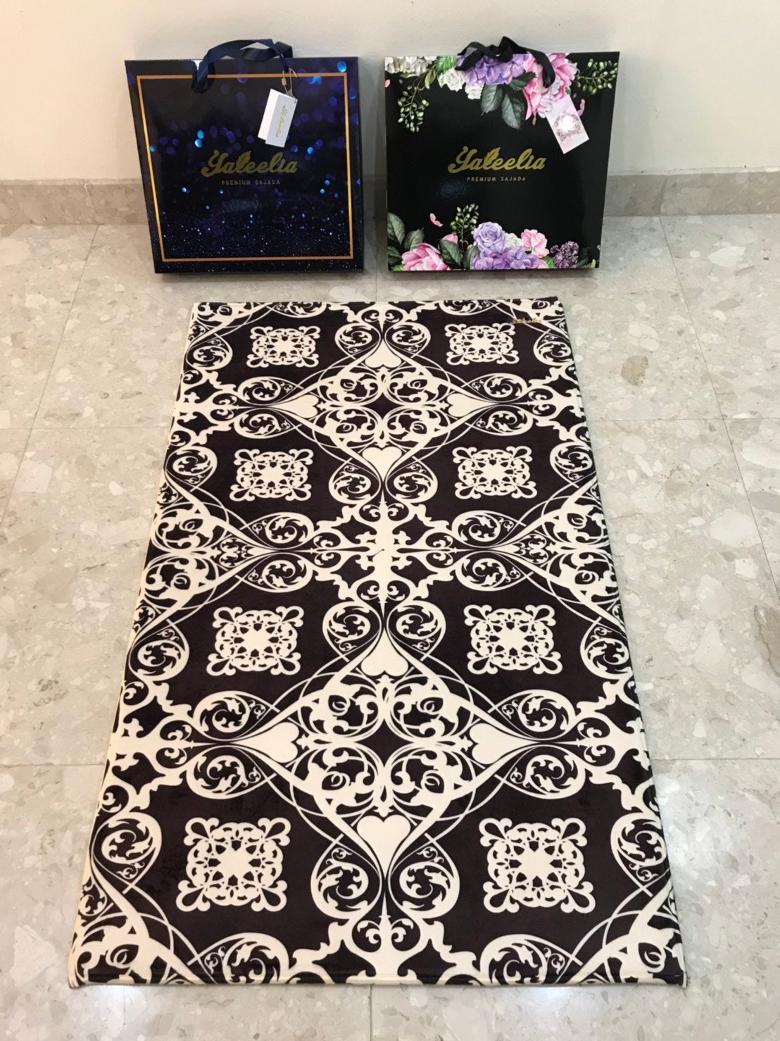 Islamic prayer mat Memory Foam Prayer Mat Prayer Rug Knee Etsy