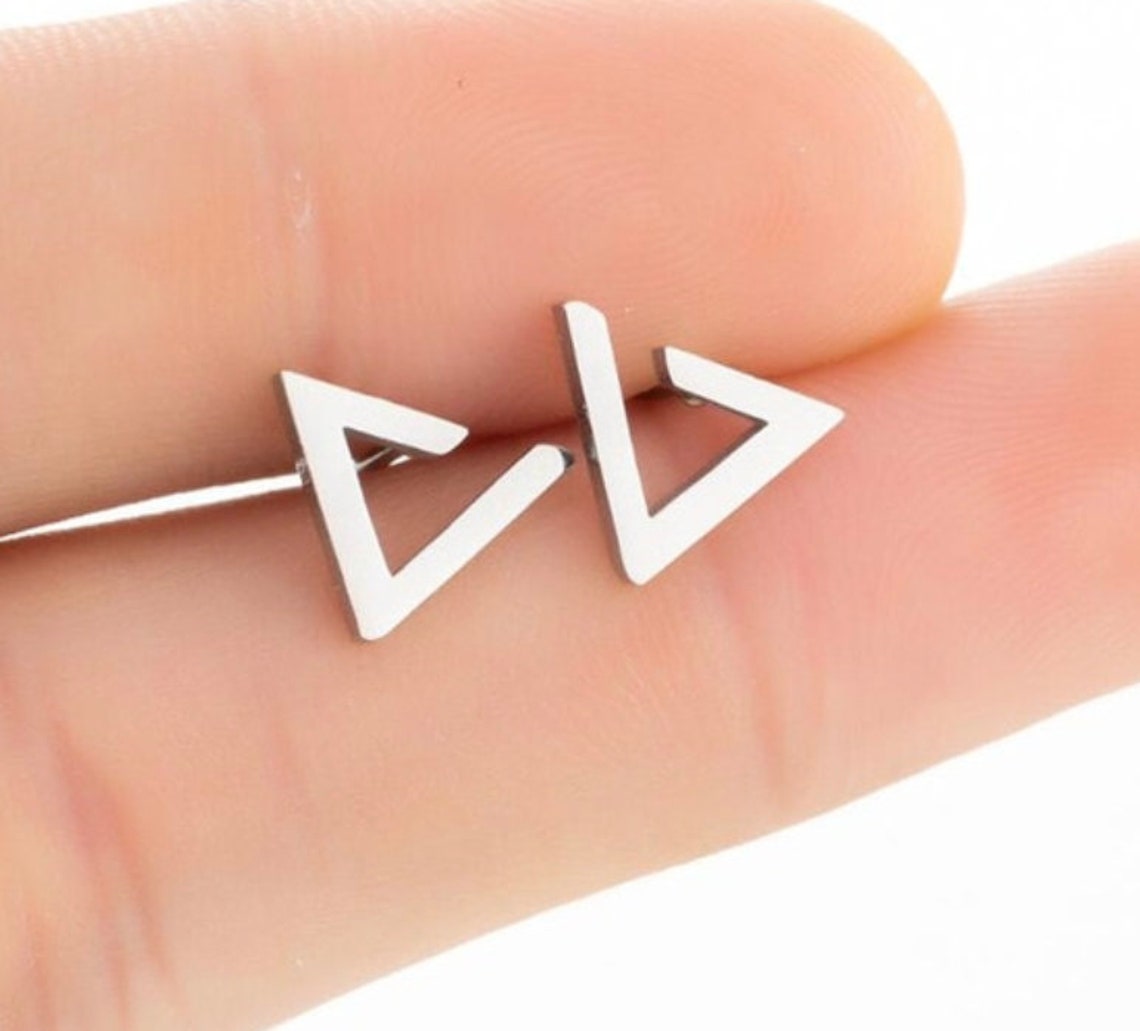 32x Ohrstecker 18K Vergoldet - Geometrische Schmuckteile Für DIY Ohrringe & Basteln