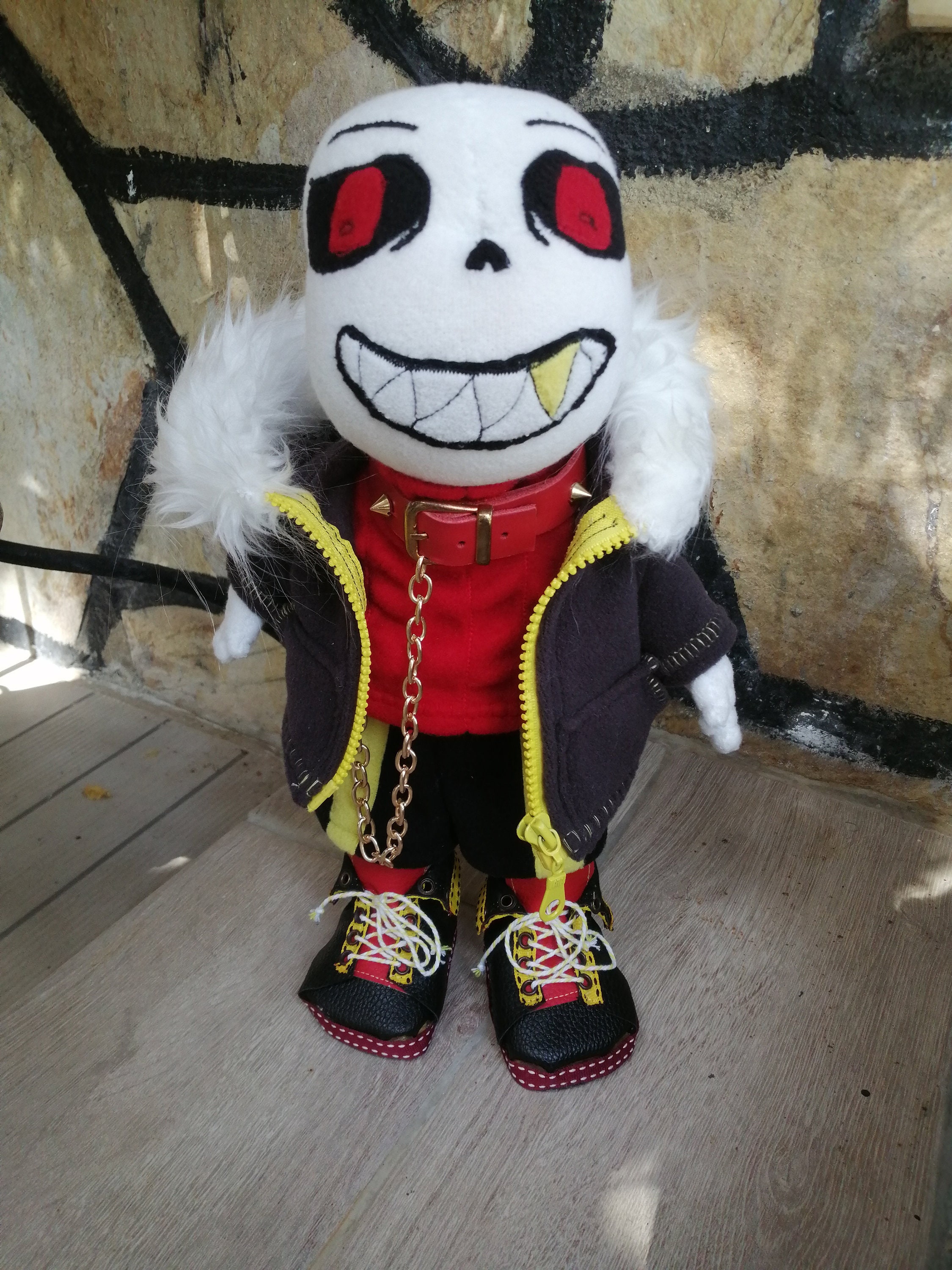 10 Underfell Sans - Undetale Stuffed Animal Plush Doll Unisex 3+ Toy  Plushie 