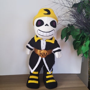Nightmare Sans plushies toy. AU Wiki . All parts of the doll's clothes are removable, arms, legs and head are movable. Size:38cm.(15 inch)